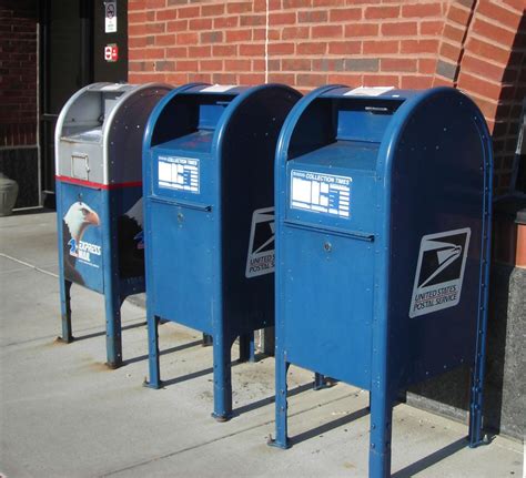 blue metal post office box lakeside collection|usps lobbies post office.